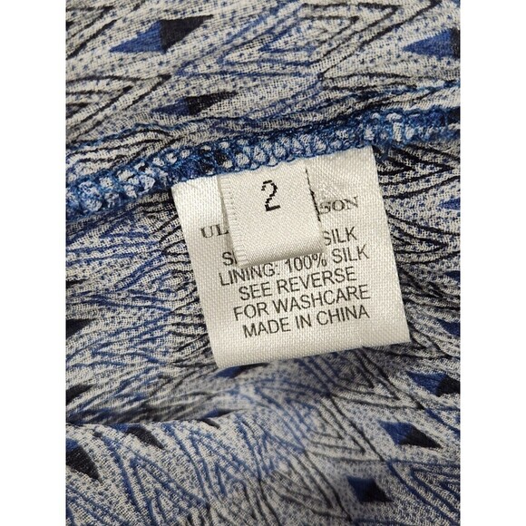 Ulla Johnson Melilla Silk Mosaic Print Mini Dress, 2 - Picture 8 of 11